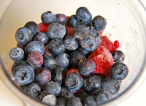 frozen berries