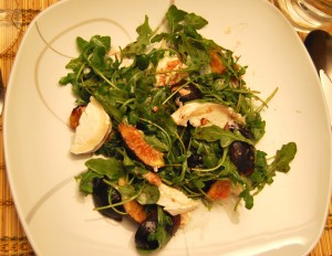 fig & goat cheese salad