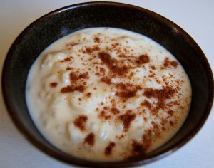 rice pudding