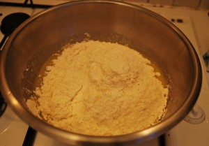 prepare dough