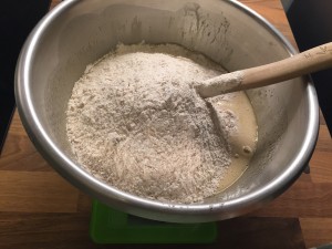 mix in rest of ingredients